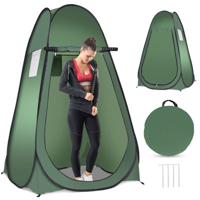 Pop up potty tent best sale