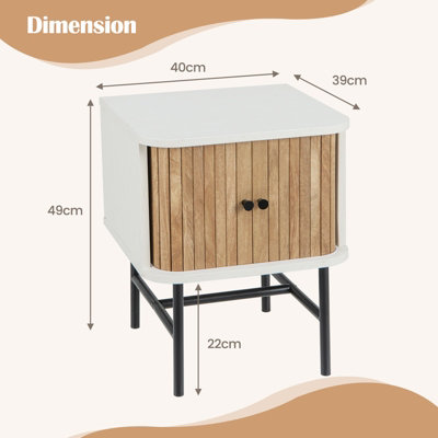 Side table deals with door