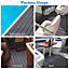 Costway Boat Flooring EVA Foam Decking Non-Slip & Self-Adhesive Decking Sheet 240 x 90cm