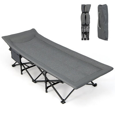 CARPZILLA Outdoor Portable Carp Fishing Bed Chair Bedchair Camping 600D  Oxford Heavy Duty 8 Adjustable Legs Pillow Dark Green FB-022 :  : Sports & Outdoors