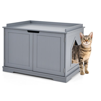 Enclosed cat clearance house