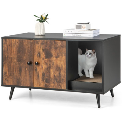 Cat box side table best sale