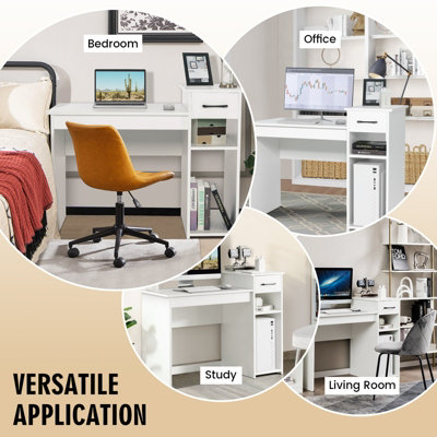 Bobs furniture white deals desk