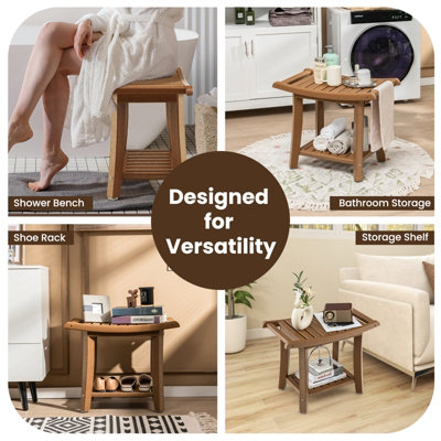 Foot stool for discount shower