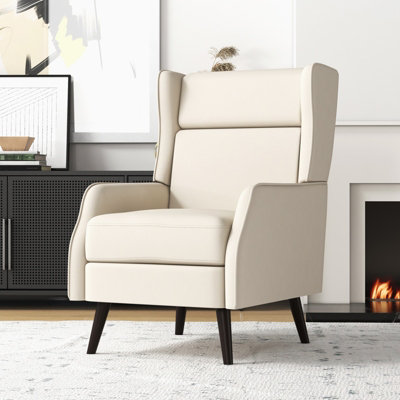 Single wingback deals chair