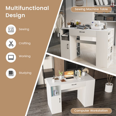 Counter height deals workstation