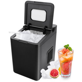 Costway Countertop Ice Maker Portable Ice Making Machine 15KG/24H