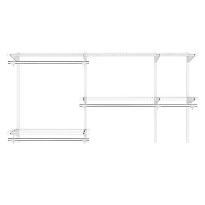Costway Custom Closet Organizer Kit Smart Closet Organizer System Wall