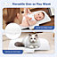 Costway Digital Electronic 30kg Baby Pet Scale Weighing Scale Hold 4 Units (lbs/g/kg/oz)