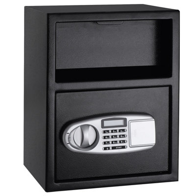 Costway Digital Security Safe Box Cabinet Electronic Digital Keypad Deposit Lock W/ Keys Price Comparisons | Compare The Build