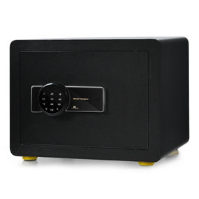 Digital Electronic Flat Recessed Wall Hidden Safe Security Box Jewelry Gun  Cash (Off White/Light Grey)