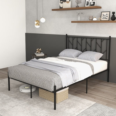 Heavy duty deals double bed frame