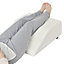 Costway Elevating Memory Foam Leg Rest Pillow Wedge Support Pillow W/ Washable Cover