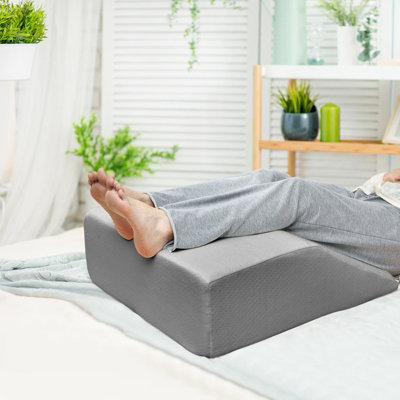 Elevated leg wedge pillow best sale