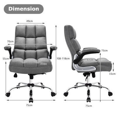 Computer desk deals chair ergonomic