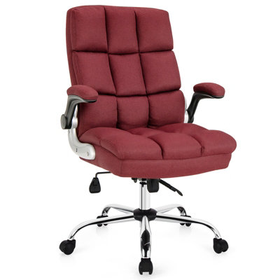 Costway Executive Office Chair Ergonomic Padded High Back Swivel