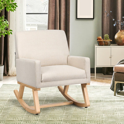 Tufted sales nursery rocker