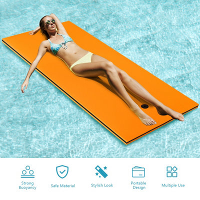 Roll up hot sale floating mat