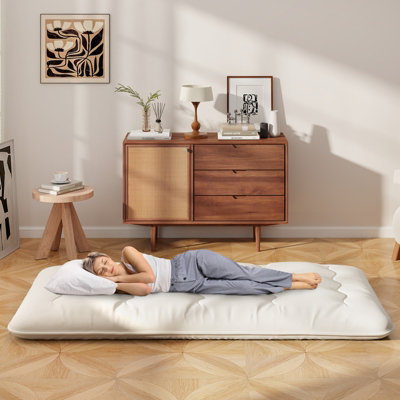 Mylindde Japanese Floor Mattress Futon Mattress, 10cm Thicken Tatami