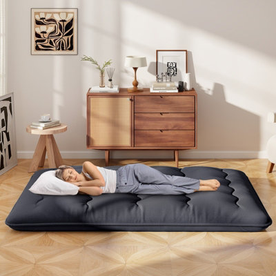 Foldable Mattress MASVIS Japanese Futon Mattress (Full) Foldable