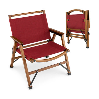 Red folding patio deals chairs