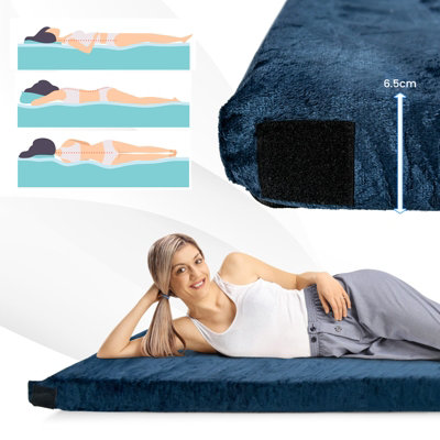 Memory Foam Campingmatte – Wasserdicht, Faltbar, 7,6 Cm Dick, Inkl. Tragetasche