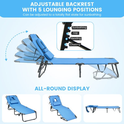 Face down beach chaise lounge discount