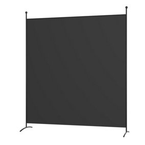 Costway Folding Room Divider 1/4 Panel Freestanding Wall Privacy Screen Protector