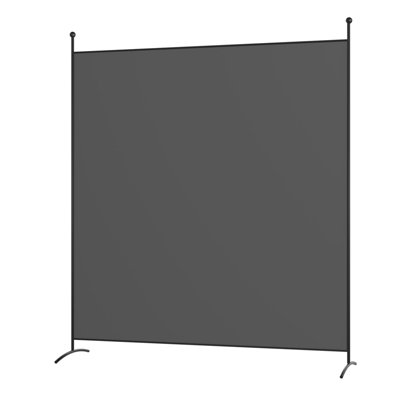 Costway Folding Room Divider 1/4 Panel Freestanding Wall Privacy Screen Protector