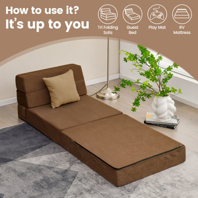 Rv fold outlet down couch