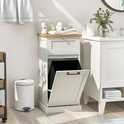 Cabinet for laundry deals baskets