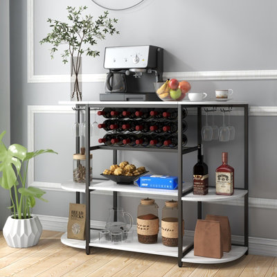 Coffee and deals wine bar cabinet