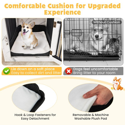 Large Portable Double Soft-Sided Pet Kennel, Twin Jamaica Cat Carrier