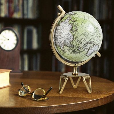 Costway Geographic 10 Inch World Globe Educational Interactive Rotating Desktop Globe - 9
