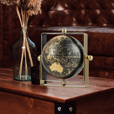 Costway Geographic 6 Inch World Globe 720 Swivel Educational Rotating Desktop Globe - 5