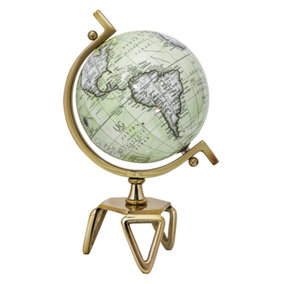 Costway Geographic 8 Inch World Globe Educational Interactive Rotating Desktop Globe