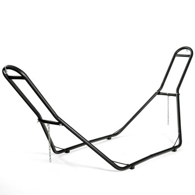 Costway Hammock Sun Lounger Bed Stand Outdoor Patio Swing Steel Frame