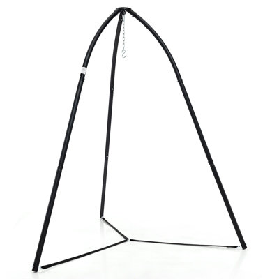 Costway Hanging Chair Stand Heavy Duty Metal Swing Tripod Chair Stand w/ Hanging Chain Price Comparisons | Compare The Build