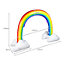 Costway Inflatable Rainbow Sprinkler Extra Large Outdoor Water Toy for Summer Portable