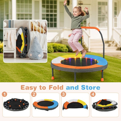 新品★ アーティストTRAMPOLINE トランポリン　Friendly dog LEJUMP 3分で簡単組立可能トランポリン｜ サークルトイズ