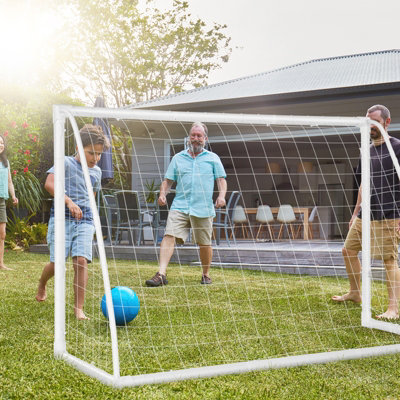 Portable Color Block Plastic Portable Football Goals Net For Kids