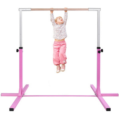 Costway Kids Junior Horizontal Kips Bar Gymnastics Training Bar