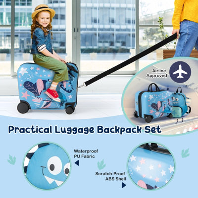 Sit and ride suitcase clearance