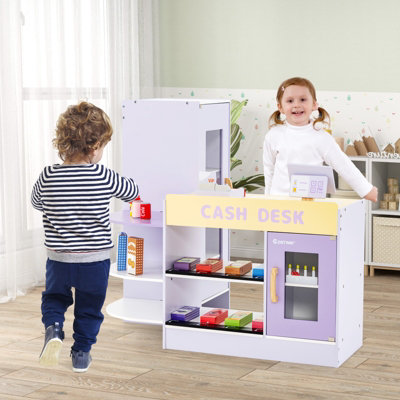 Kids best sale supermarket playset