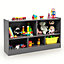 Costway Kids Storage Shelf Unit 5-Cubby Wooden Children Bookcase Toy Storage Organizer