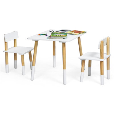 Children's table and chair deals sets at walmart