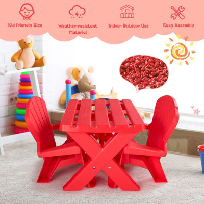 Kids metal table and chairs best sale