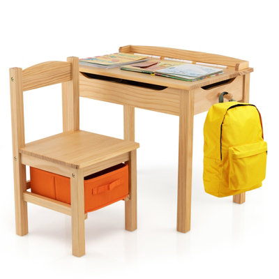 Study table deals wooden chair