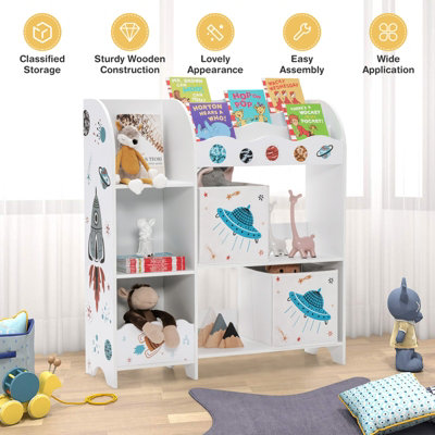 Toy book hot sale organizer