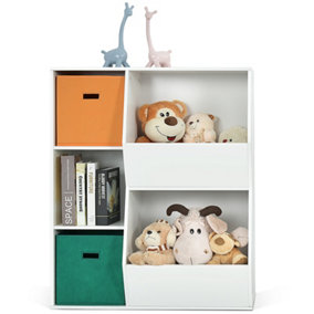 Costway Kids Toy Storage Cabinet Floor Shelf Sideboard
